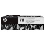 HP 711 skrivehode (svart/cyan/magenta/gul)