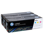 HP 131A Value Pack Laser Toner (1800 sider) Cyan/Gul/Magenta