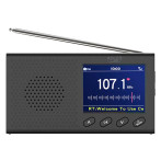 Adler AD 1198 bærbar radio med vekkerklokke (FM/Bluetooth)