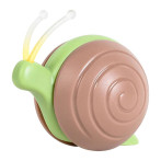 Cheerble CWJ02 Interactive Wicked Snail Cat Toy (2 hastigheter) Brun