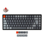Keychron K2v2 Gateron RGB trådløst tastatur (Bluetooth) Rød