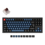 Keychron V3 TKL K Pro Wireless Gaming Keyboard (Mekanisk) Brun Switch/Frosted Black