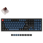 Keychron V6 K Pro Wireless Gaming Keyboard (Mekanisk) Brun Switch/Frosted Black