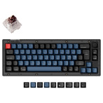 Keychron V2 K Pro Wireless Gaming Keyboard (Mekanisk) Brun Switch/Frosted Black