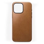 Nomad Modern deksel til iPhone 15 Pro Max (MagSafe) engelsk brunt skinn