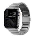 Nomad Titanium Strap for Apple Watch (42-49 mm) Sølv