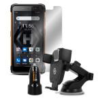 MyPhone Hammer Iron 4 Smartphone + Extreme Pack 128/32GB (Dual SIM) Oransje
