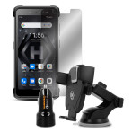 MyPhone Hammer Iron 4 Smartphone + Extreme Pack 128/32GB (Dual SIM) Sølv