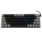 White Shark GK-002121 Wakizashi US Gaming Keyboard (mekanisk) Svart/grå