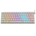 White Shark GK-002221 Wakizashi US Gaming Keyboard (mekanisk) Hvit