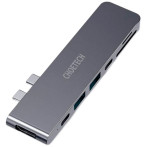 Choetech 7-i-1 87W USB-C-dokkingstasjon (HDMI/USB-A/USB-C)