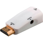 HDMI Han til VGA Adapter (1080P) m/lyd - Goobay