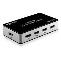 HDMI Switch Premium m/fjernkontroll 4K (5 inngang) Deltaco