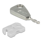DeLOCK lås for USB-porter (5 stk) inkl. 2 nøkler