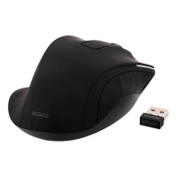 USB Trådløs Mus (Nano) Svart - Deltaco MS-710