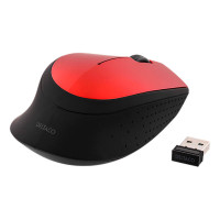 USB Trådløs Mus - Deltaco (Rød)