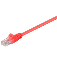 Nettverkskabel UTP Cat5e (Rød) - 0,25m