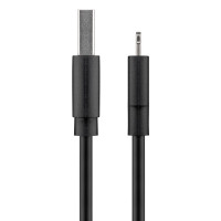Lightning Kabel 1m (Apple MFi) Svart - Goobay
