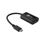 USB-C Adapter 0,2m (USB-C/DisplayPort) Svart - Goobay