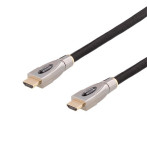 HDMI Kabel Aktiv - 5m (Svart Tekstil) Deltaco Prime