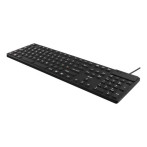 USB Tastatur (vanntett silikon) Svart - Deltaco