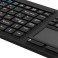USB Tastatur m/touchpad (Vanntett) Svart - Deltaco