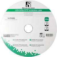 Nettverkskabel F-FTP Cat6a Hvit (Rulle) 305m - Deltaco