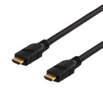 HDMI Kabel Aktiv 5m (4K) Svart - Deltaco Prime