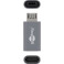 USB-C hun til Micro USB han Adapter (Kompakt) Grå - Goobay