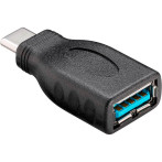 USB-C til USB-A 3.0 Adapter (SuperSpeed) Svart - Goobay