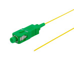 Fiberoptisk kabel SC m/Pigtail+UPC connector (9/125) 1,5m