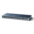 Nettverk Switch 16 port (Gigabit) Svart - TP-Link