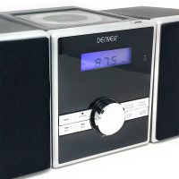 Stereoanlegg m/CD+FM (bokhylle) Svart - Denver MCA-230