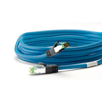 Nettverkskabel Cat 8.1 - 0,5m (S/FTP) Blå