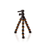 Mini stativ for kamera 265mm (fleksible ben) Svart - Nedis