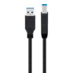 USB 3.0 Kabel (A han/B han) - 1,8m