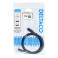 USB-C Kabel 1m, 100W 10Gbps (USB-C/C) Svart - Deltaco