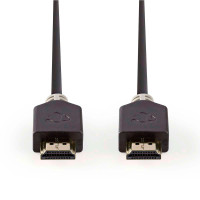 HDMI Kabel 1m (Antrasitt) Nedis