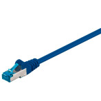 Nettverkskabel Cat6a S-FTP - 0,5m (Blå) Goobay
