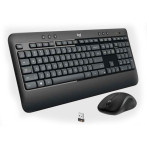 Trådløs tastatur og mus (2,4GHz) Svart - Logitech MK540