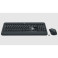 Trådløs tastatur og mus (2,4GHz) Svart - Logitech MK540