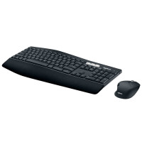 Trådløs tastatur/mus (USB/Bluetooth) Svart - Logitech MK850