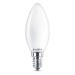 Philips Kerte LED Pære E27 Mat - 4,3W (40W)