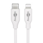 USB-C til Lightning kabel 1m (MFi) Hvit - Goobay
