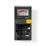 Batteritester (AAA/AA/C/D/9V/knappcelle) Nedis