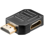 HDMI Adapter (0 og 180 grader) Gull