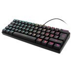 Gaming Mini Tastatur (RGB m/rød switch) Svart - Deltaco
