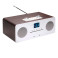 DAB+/Internett radio (m/Bluetooth) Sølv - Denver MIR-260
