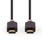 HDMI 2.1 Kabel - 1m Ultra High Speed (8K) Svart - Nedis