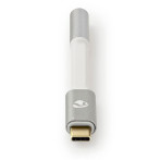 USB-C Adapter (USB-C Han/3,5mm Hun) Hvit - Nedis